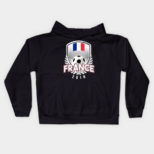 France Soccer 2018 Kids Hoodie